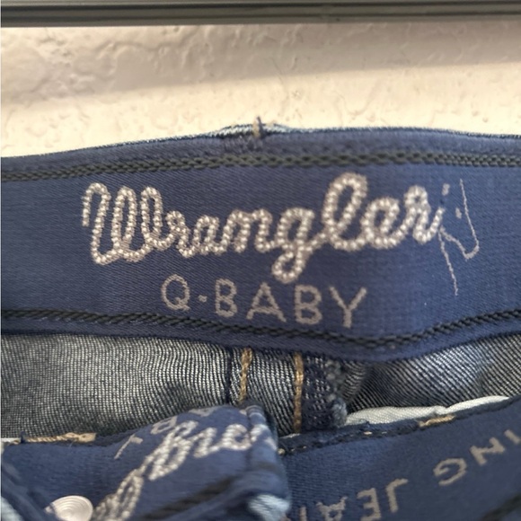 Wrangler Womens Q-Baby Mid Rise Boot Cut Ultimate Riding Jean 35/19 x 34 - Picture 3 of 6